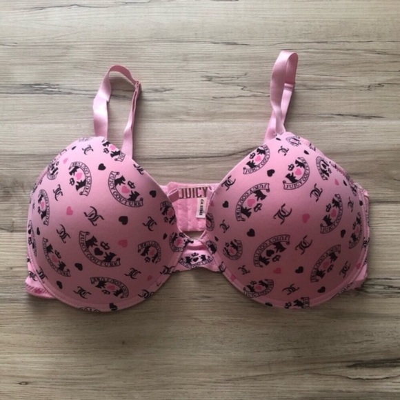 Juicy Couture Other - Juicy Couture Pink Logo Bra